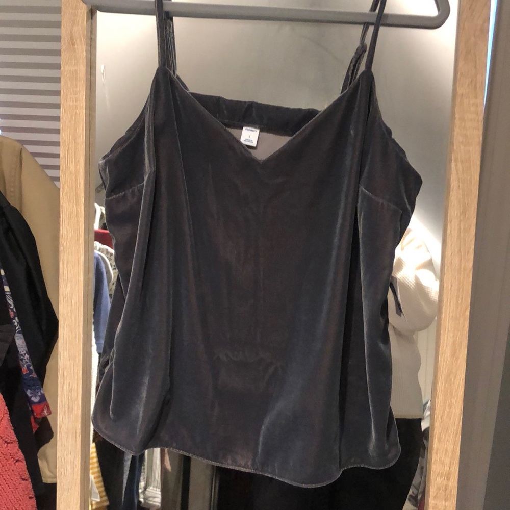 velvet tank top